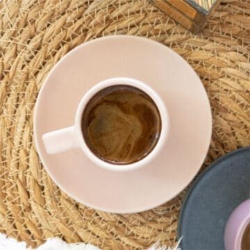 lebanese coffee in a finjan