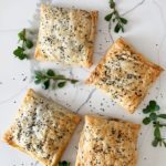 Lebanese Bakleh Pastries laid out