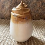 Dalgona Vegan Whipped Coffee in a cup