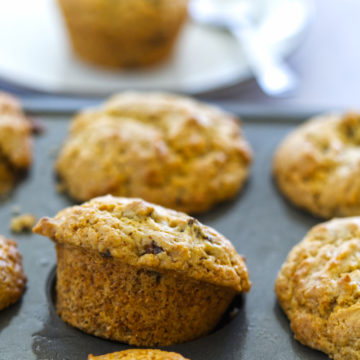 baobab muffins vegan in tray