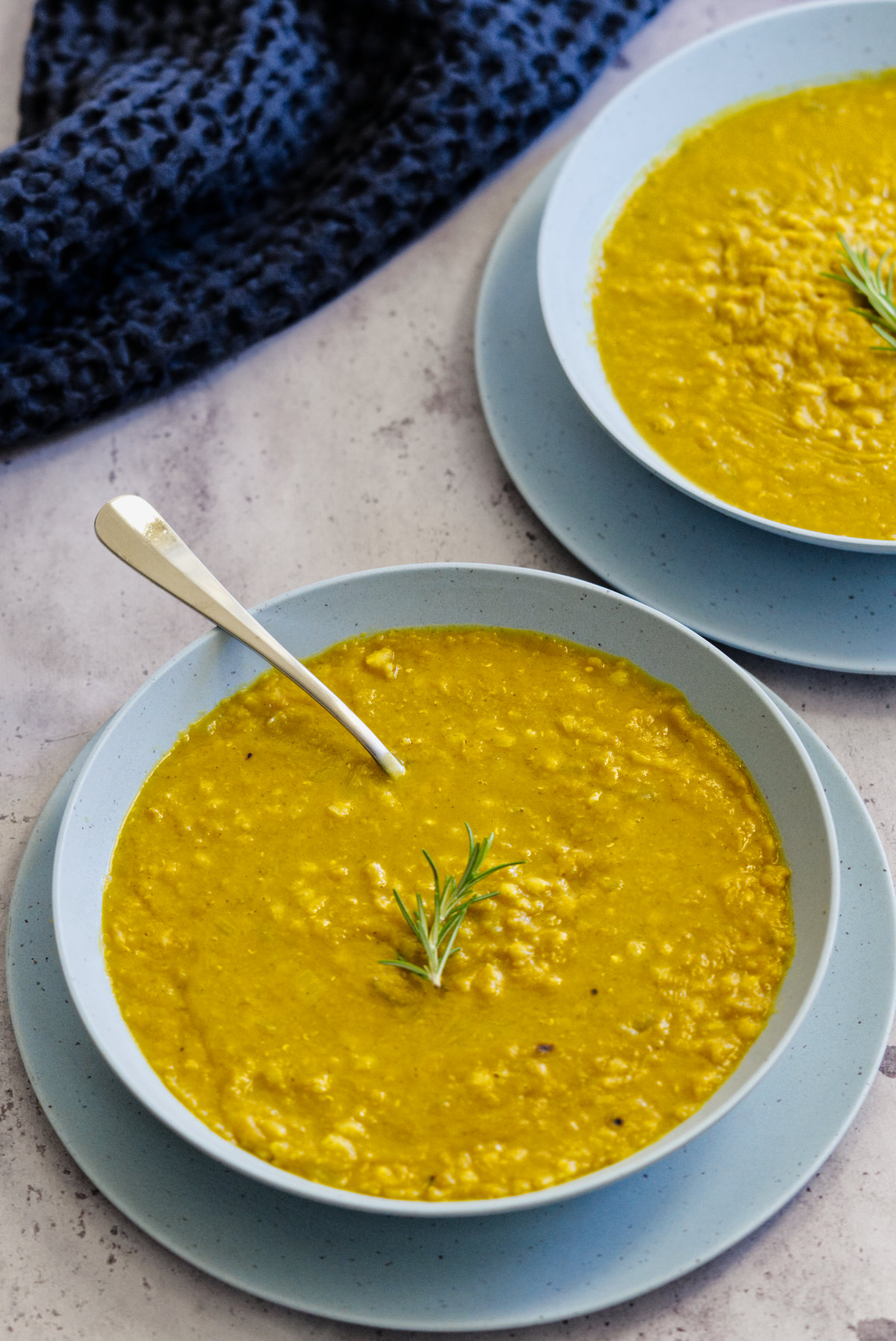 Curried Pearl Barley Porridge