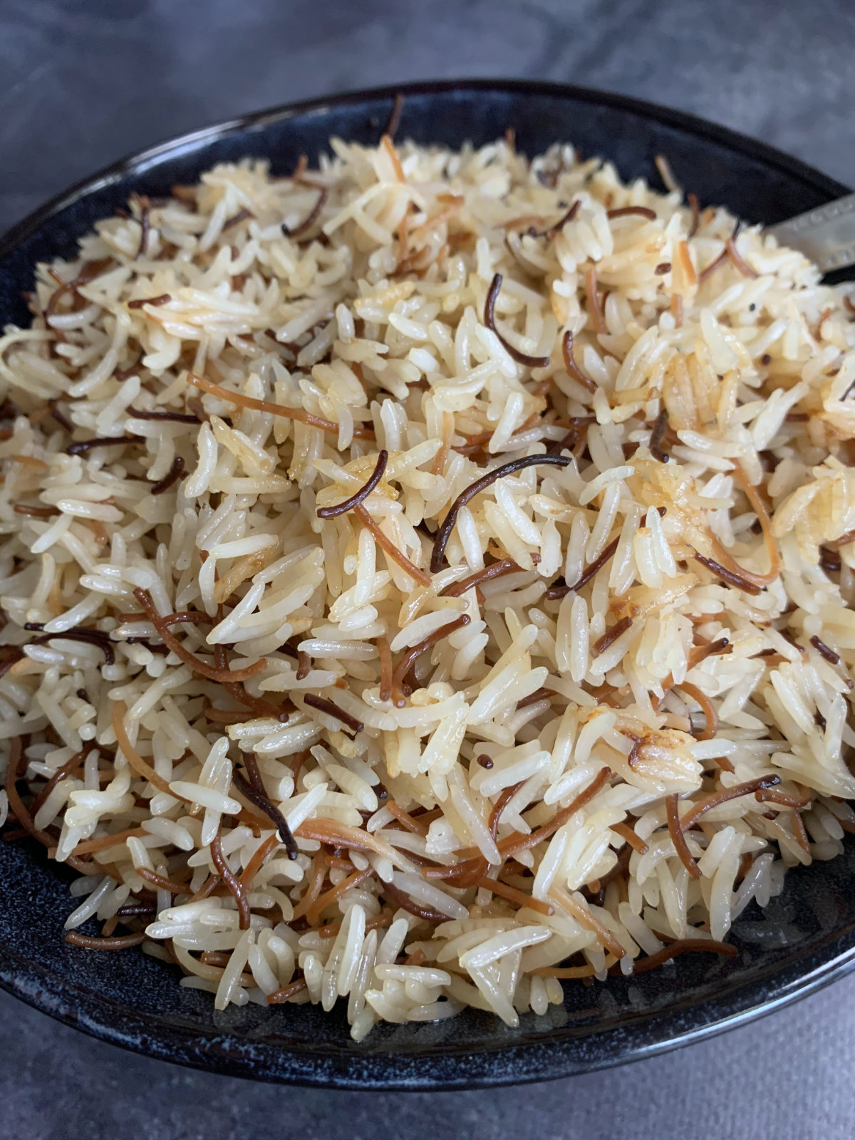 Vermicelli Rice (Lebanese Rice - Riz Bi Sharieh)