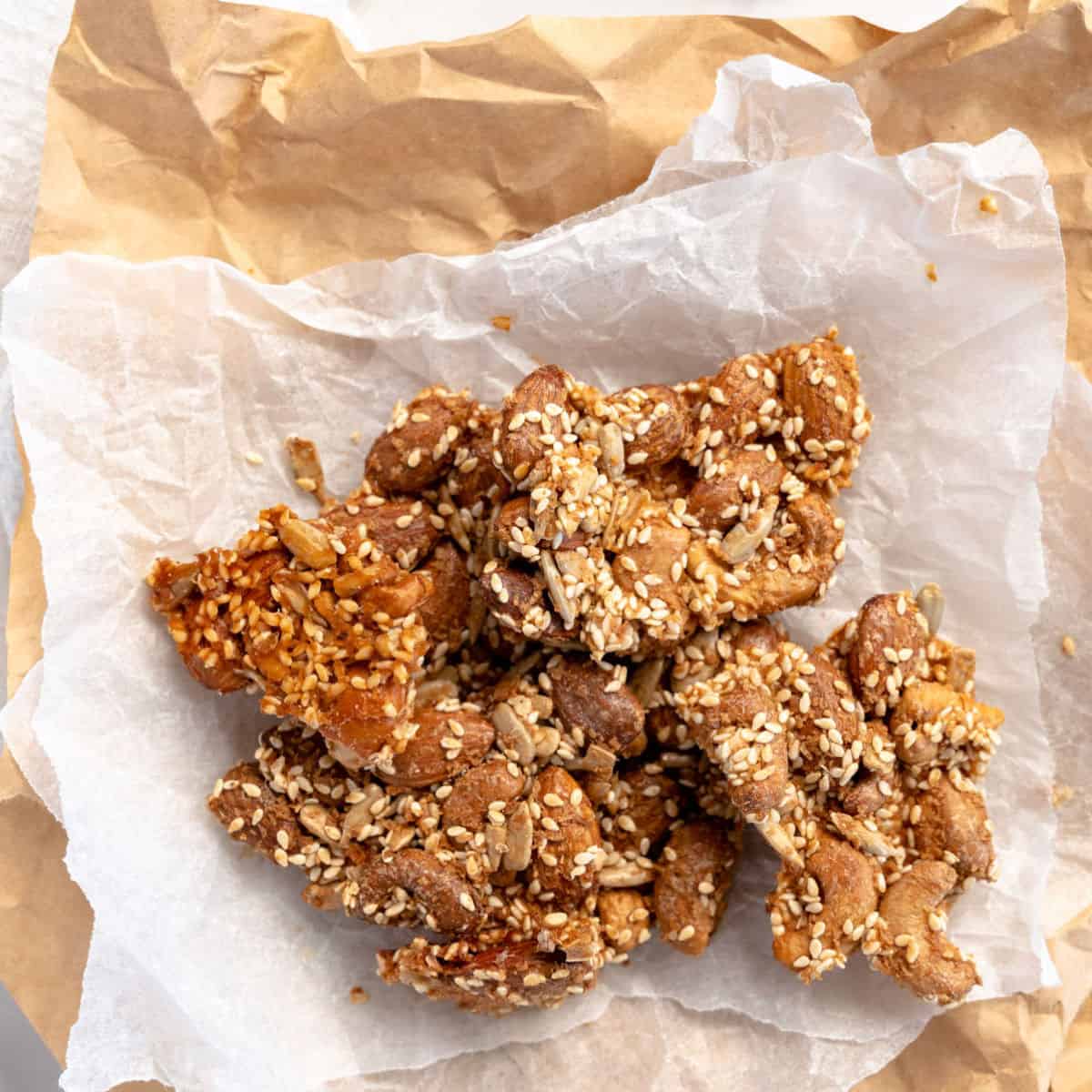 Crunchy Seed and Nut Clusters
