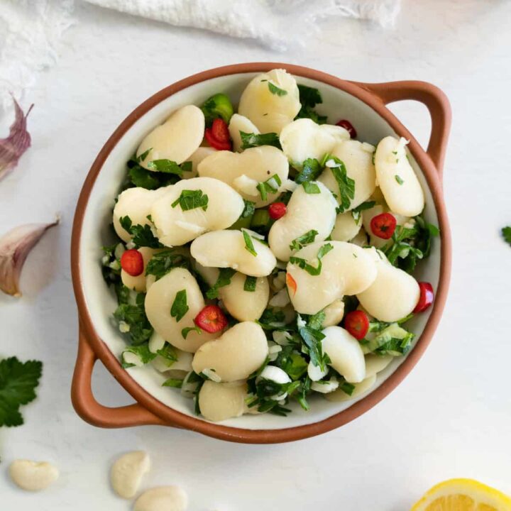 Butter Bean Salad (lebanese)