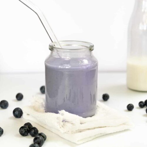 Healthy Blueberry Milk