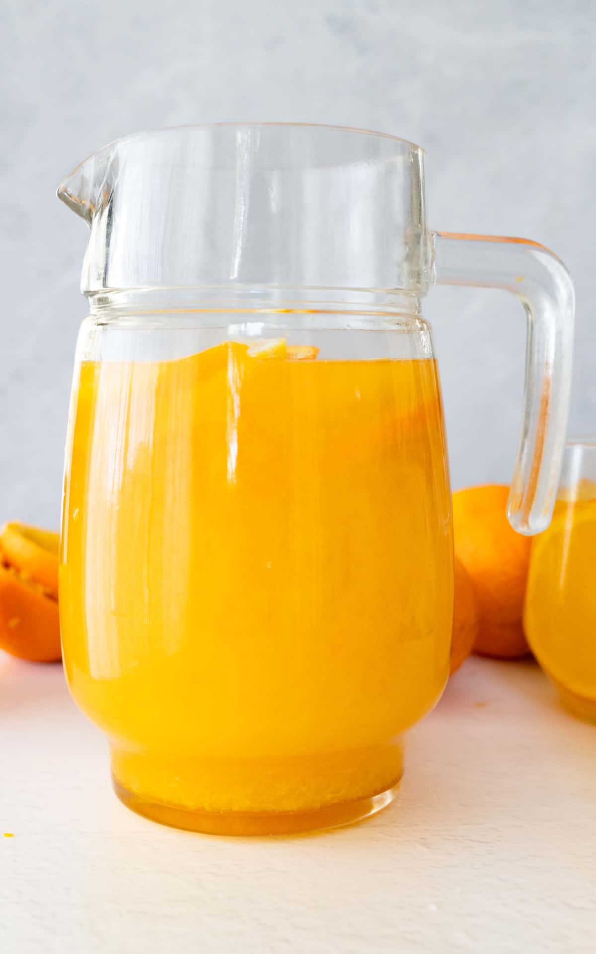 orangeade in a jug